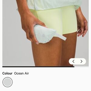 Step Out High Rise Short 3". size 4 fold into itself pouch